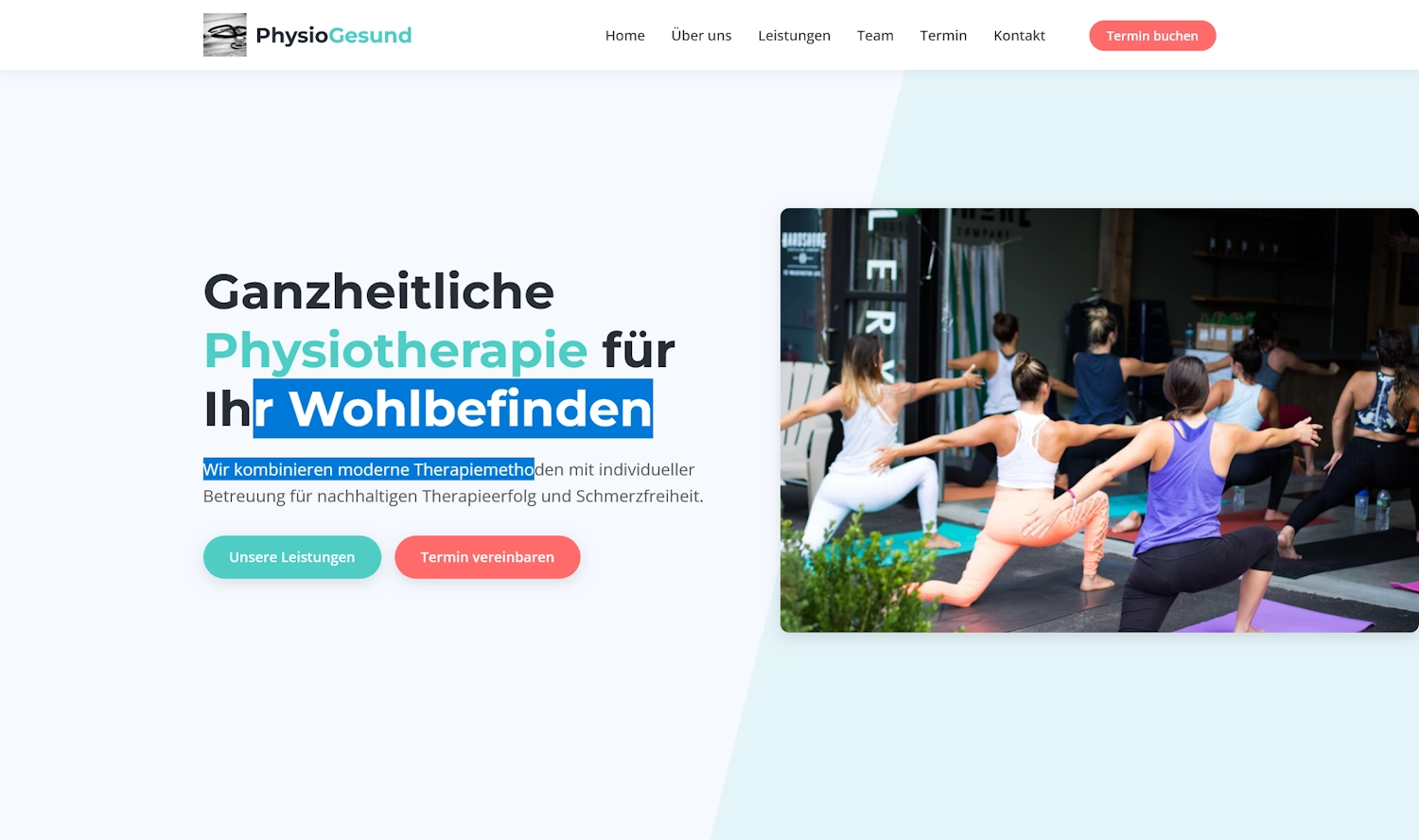 Physiotherapie Gesund